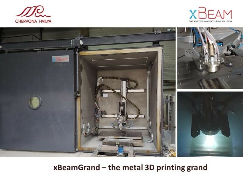 COMMISSIONG OF THE FIRST INDUSTRIAL METAL 3D PRINTING SYSTEM XBEAMGRAND